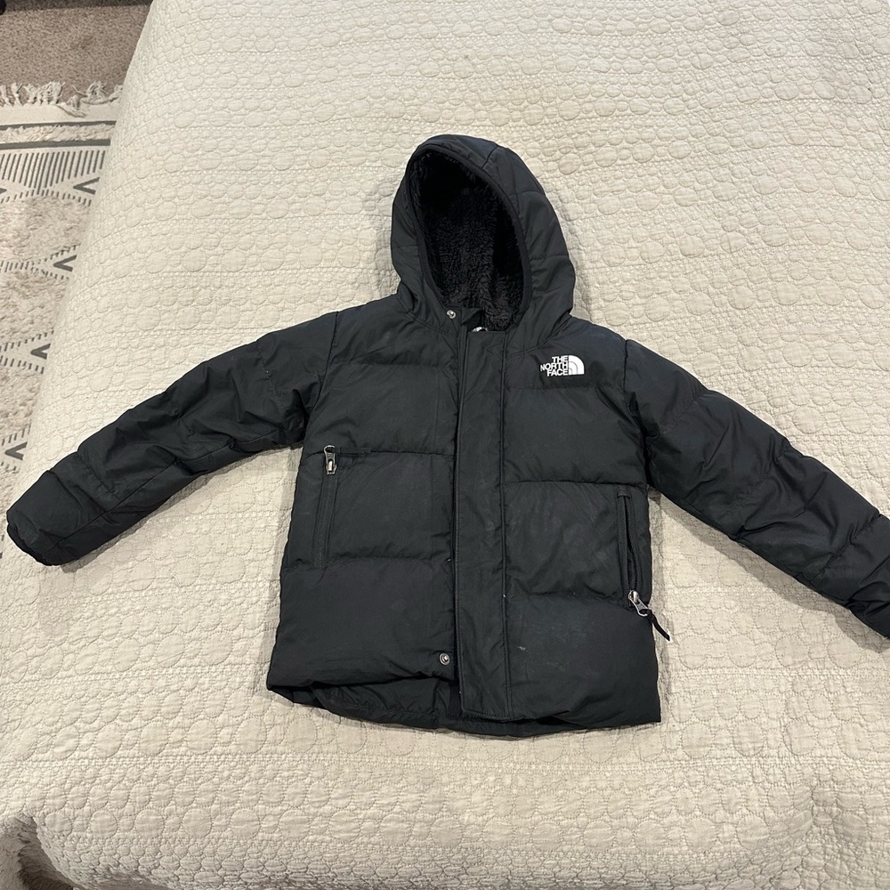 The North Face Black puffer jacket